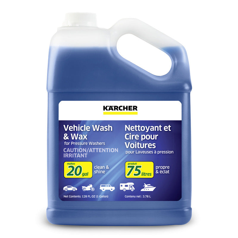 Kärcher pressure washer, wash and wax detergent for cars